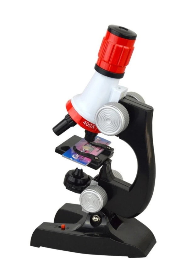 Mikroskop Kiti Eğitici Zoom Led Işıklı 100x 400x 1200x St1200x - 5