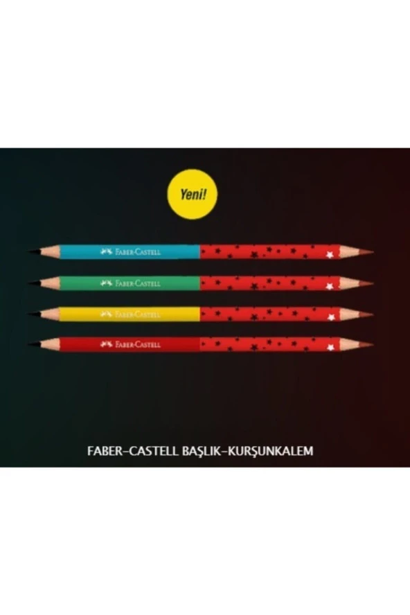 Başlık Kalemi-kurşun Kalem Çift Taraflı 10lu Paket