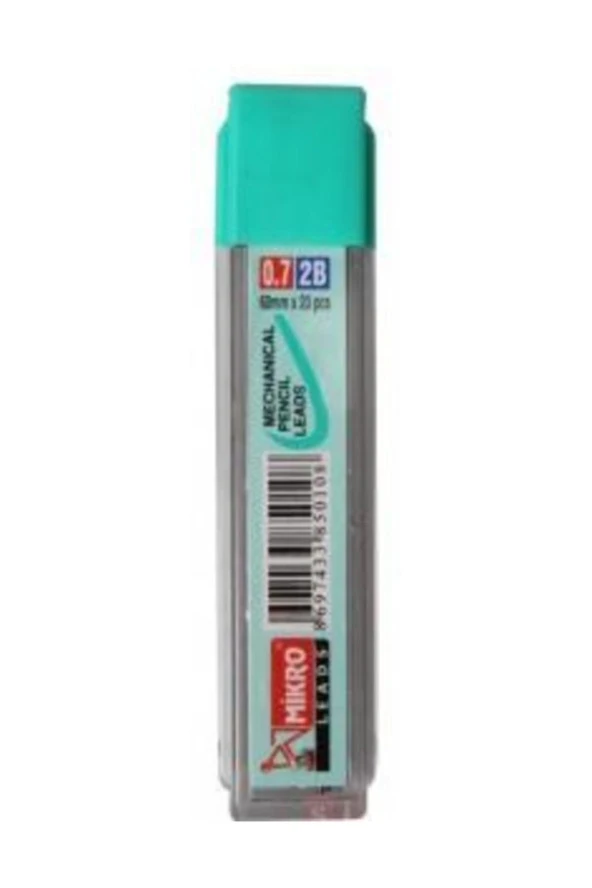 M-600 Min 0,7 Mm Versatil Kalem Ucu 2B 60 Mm 24 Lü (1 Paket 24 Tüp)