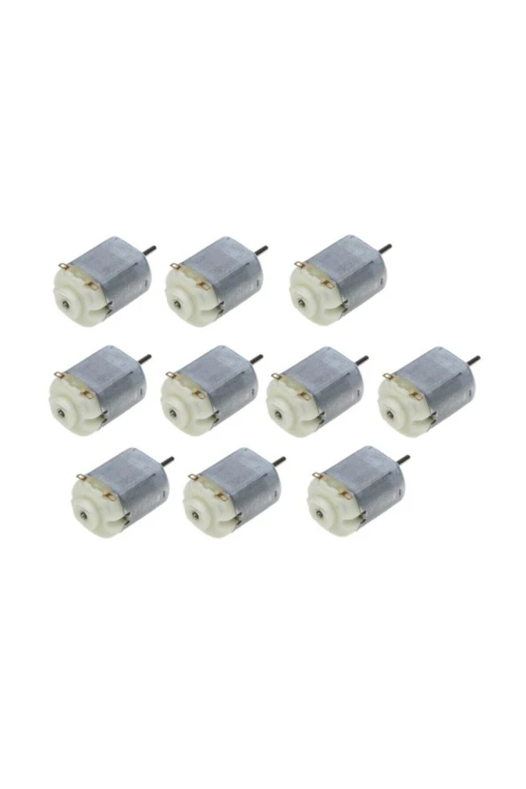 Deney Motoru Eğitici Minik Deney Motoru - 3v Elektrik Motoru - 10 adet - 3