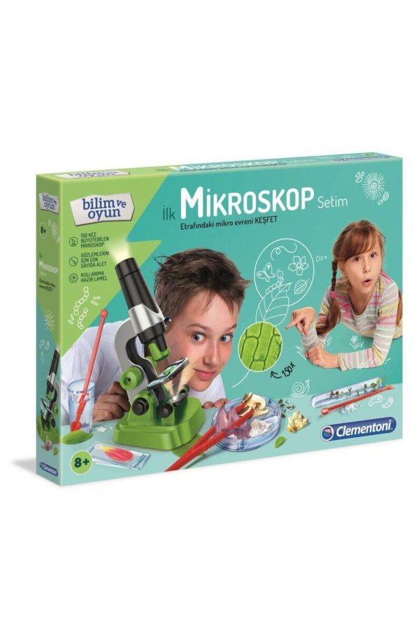 64963 Ilk Mikroskop Setim -mini Set /ilkkeşiflerim +7 Yaş