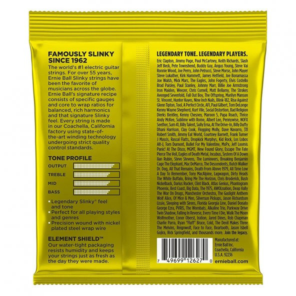 Ernie Ball P02627 Beefy Slinky Nickel 11-54 Elektro Gitar Teli - 2