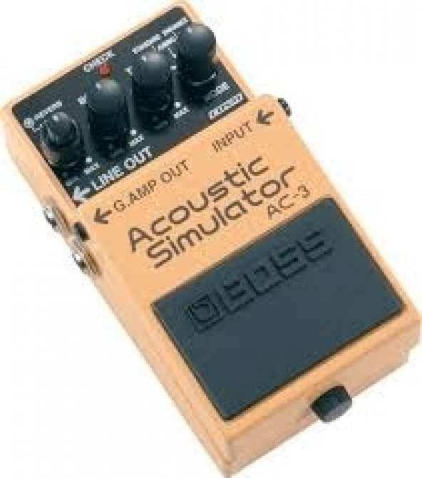 Boss AC-3 Acoustic Simulator Compact Pedal - Resim 2