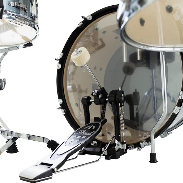PEARL RS505C/C706 - Roadshow Charcoal Metallic 5 Parça (20B/10T/12T/14F/14S) Aksamlı & Zilli Akustik Davul Seti - 3