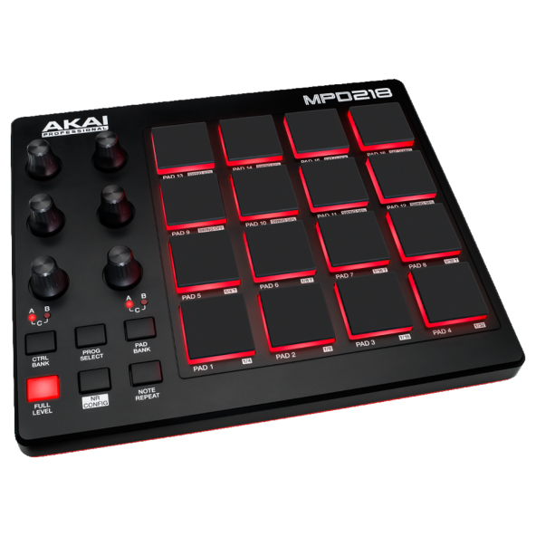 AKAI MPD218 USB Drum Pad Kontrol Cihazı - Resim 2