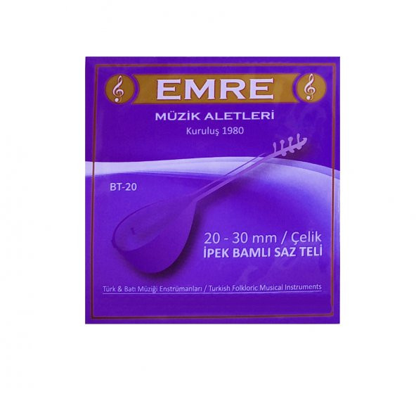 Emre 0.20 mm Çelik Takım Tel - Uzun Sap Bağlama Teli 20-30