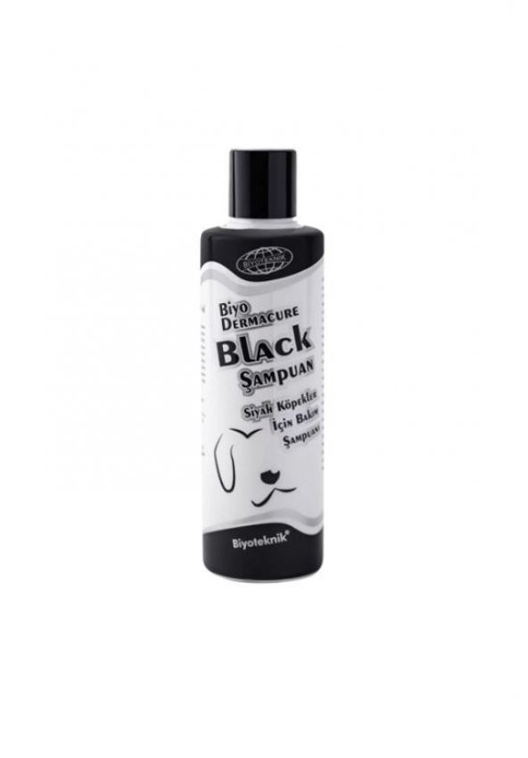 Biyoteknik Biyo-dermacure Black Siyah Köpekler Için Bakım Şampuanı 250 Ml 8693439580025