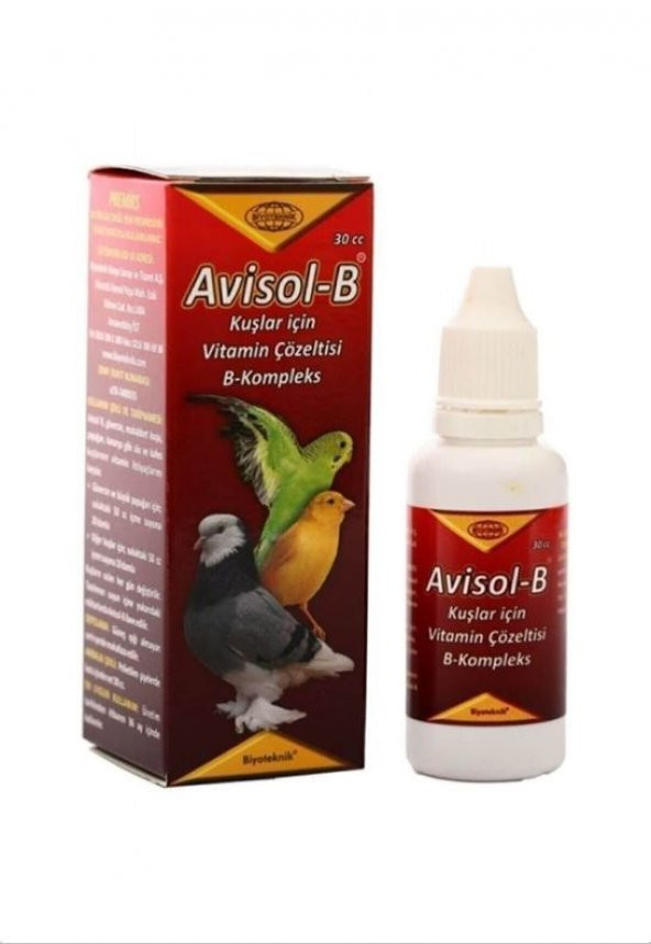 Biyoteknik Avisol-b Kuşlar Için Tüy Dökülmesine Karşı Vitamin 8693439070144