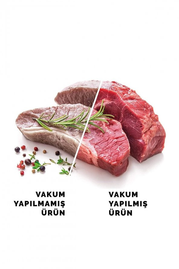 25x35 Cm Şeffaf Düz 73 Adet 1 Kg Vakum Poşeti, Profesyonel Endüstriyel Tip Vakum Poşeti - 4