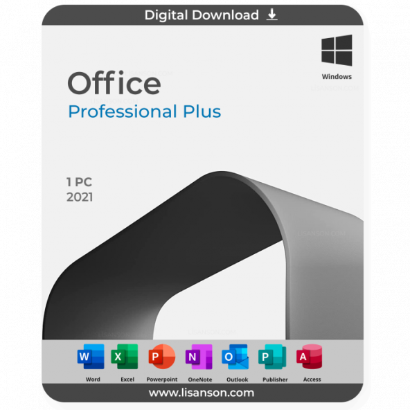 Microsoft RETAIL Office Professional Plus 2021 32Bit & 64Bit