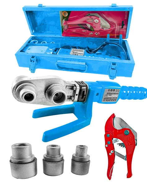 Anadolustrong ANS1026 PPRC 600 Watt  Boru Kaynak Mini Makina Seti  Plastik Boru Kaynak Makinesi - 2