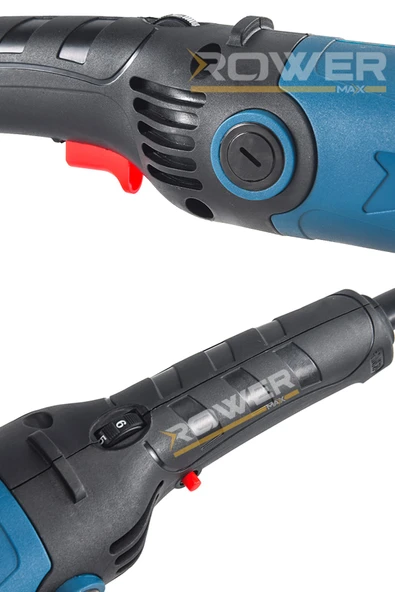 Rowermax Rwrx-3803 3500 W Devir Ayarlı Spiral Taşlama Makinası Avuç İçi Taşlama 125 Mm 2 Adet Diskli - 6