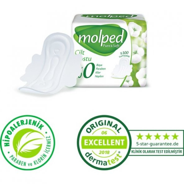 Molped Süper Ekonomik Ped Normal 24 Adet - 5