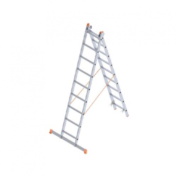 Saraylı 2x9 Basamaklı A Tipi Sürgülü Merdiven 4 Mt 7209-A