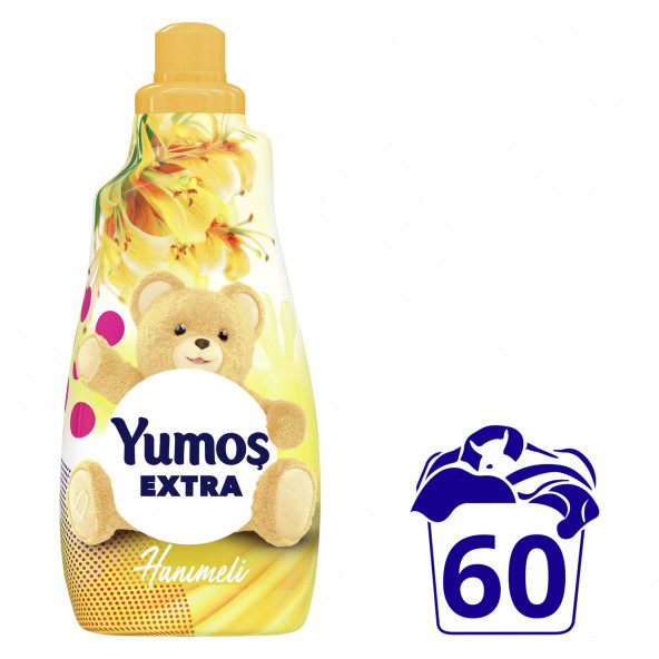 Yumoş Extra Konsantre Çamaşır Yumuşatıcısı Hanımeli 1440 ML 60 Yıkama 1 Adet