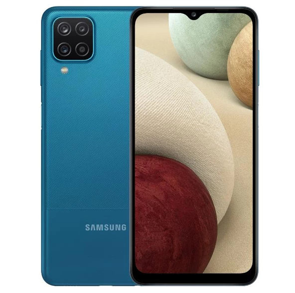 Samsung Galaxy A12 128 GB Mavi Cep Telefonu TEŞHİR