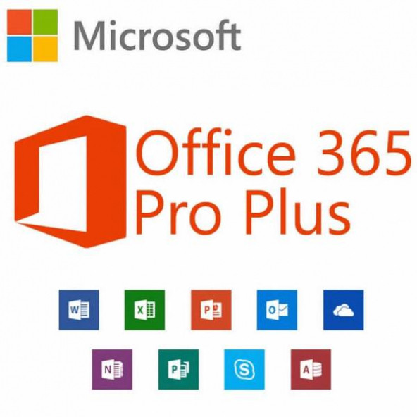 Microsoft Office 365 Pro Plus 5 Cihaz Lisans Hesabı İsminize Özel