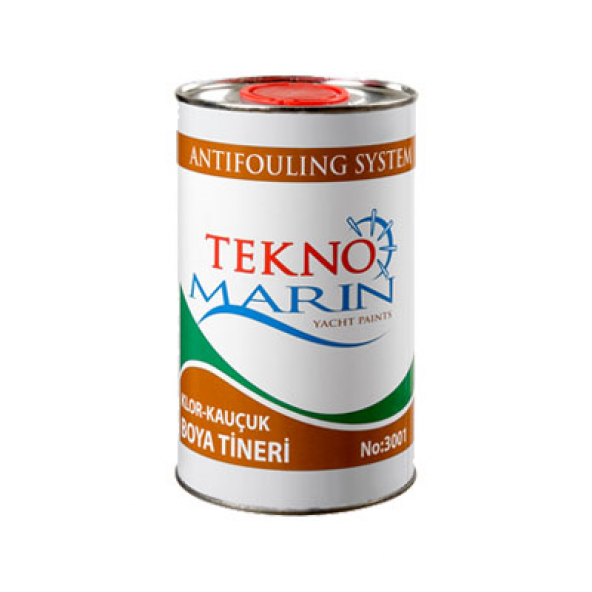 Teknomarin Klor Kauçuklu Tiner 1 Kg.