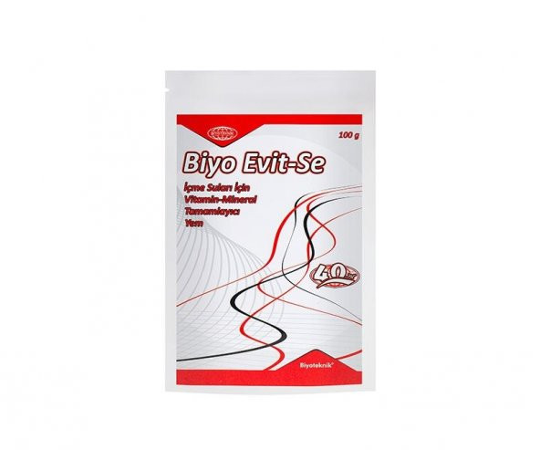 Biyoteknik Biyo Evit-se 100 Gr. İçme Suları İçin Vitamin-mineral 8693439400552