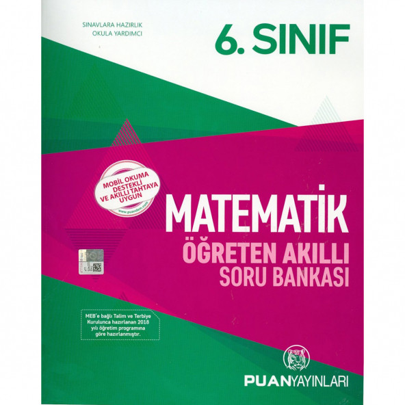 PUAN YAYINLARI 6. SINIF MATEMATİK SORU BANKASI - 1