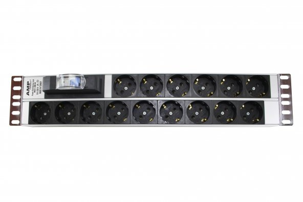 Amp Connect 12Li Ups Kabinet Grup Priz 16A Sigortalı (Pdu)