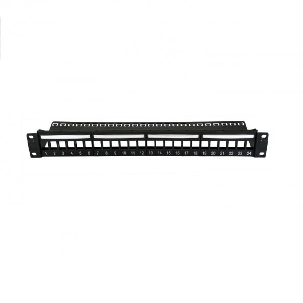 Amp Connect 24 Port Boş Patch Panel / Cat5-Cat6-Cat7-Utp - 4