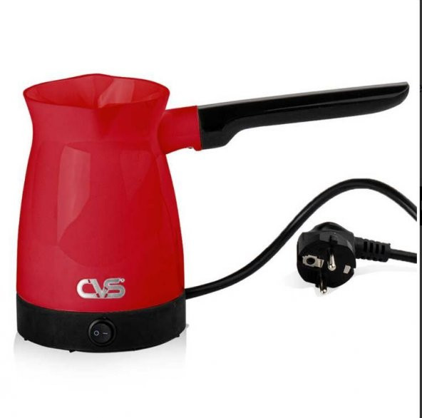 CVS DN-19817 CUPPİNG ELEKTRİKLİ CEZVE KIRMIZI