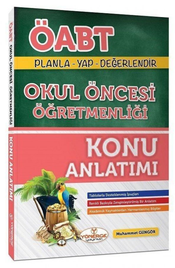 ÖABT Okul Öncesi Öğretmenliği Konu Anlatımlı Yönerge Yayınları