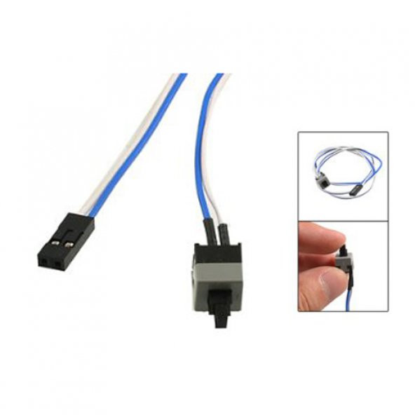 Kasa Power Butonu Kablolu - 10 Adet