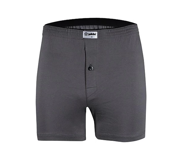 Yıldız Erkek Taşma Lastik Düz Renk Penye Boxer Short 43 - 5