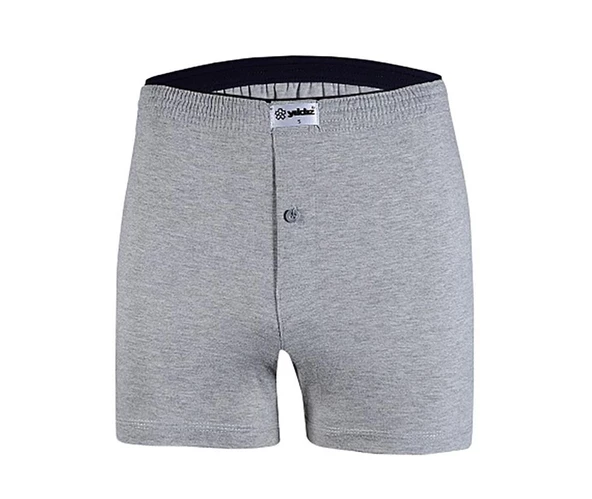 Yıldız Erkek Taşma Lastik Düz Renk Penye Boxer Short 43 - 2
