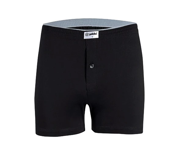 Yıldız Erkek Taşma Lastik Düz Renk Penye Boxer Short 43 - 6
