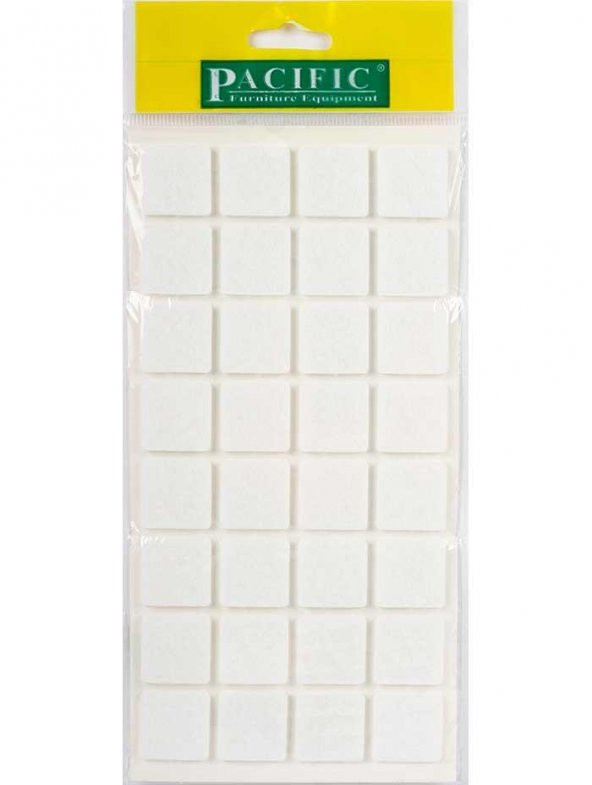 Kaydırmazlık Keçesi Kare 1Plk=32 Ad 25x25 Beyaz ürün görseli