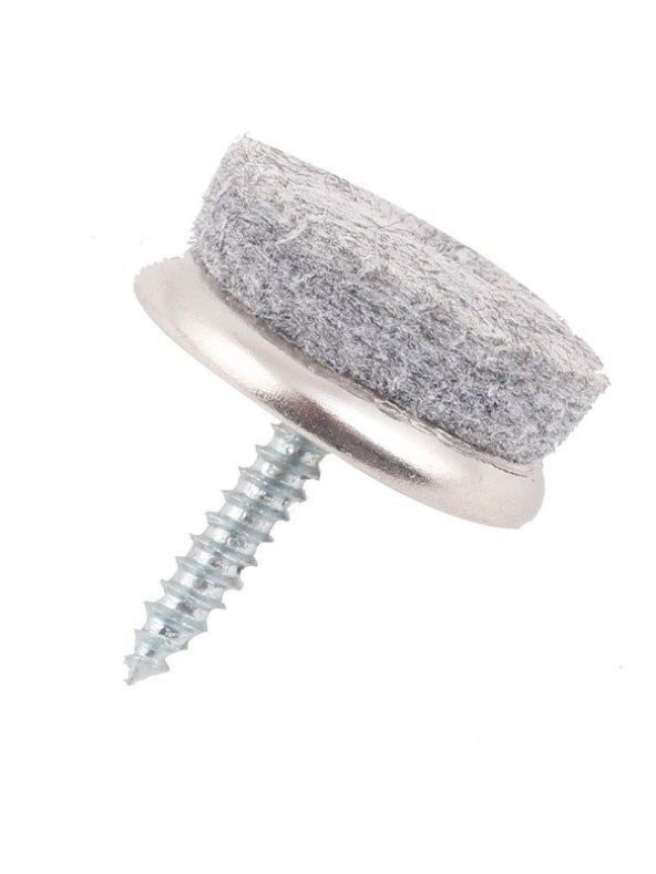 Sandalye Keçesi  Metal Taban 20mm Vidalı ürün görseli