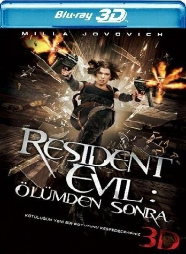 Resident Evil Afterlife - Ölümcül Deney Ölümden Sonra 3D Blu-Ray
