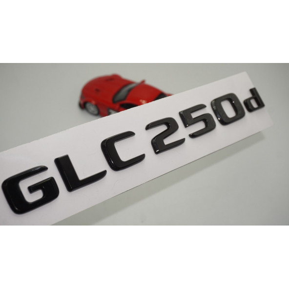 GLC 250d Bagaj Parlak Siyah ABS 3M 3D Yazı Logo