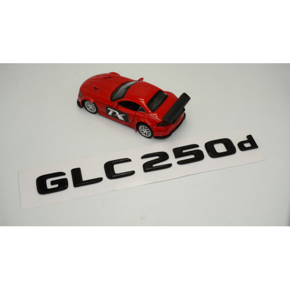 GLC 250d Bagaj Parlak Siyah ABS 3M 3D Yazı Logo - 2