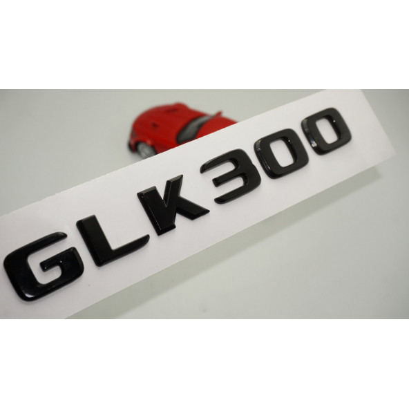GLK 300 Bagaj Parlak Siyah ABS 3M 3D Yazı Logo
