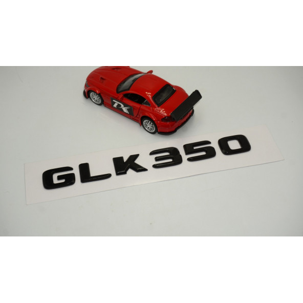 GLK 350 Bagaj Parlak Siyah ABS 3M 3D Yazı Logo - 2