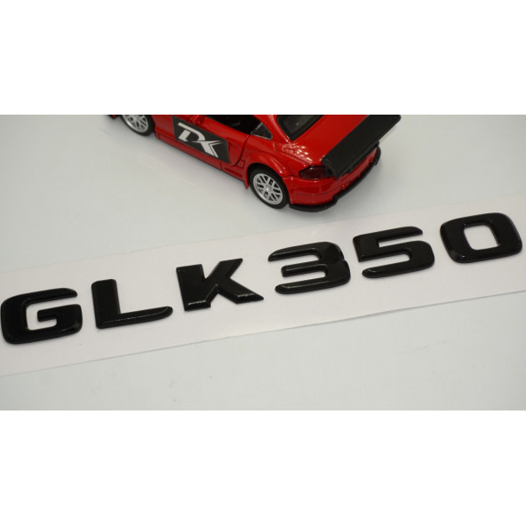 GLK 350 Bagaj Parlak Siyah ABS 3M 3D Yazı Logo - 3