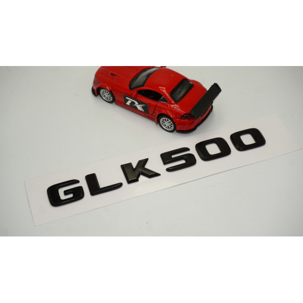 GLK 500 Bagaj Parlak Siyah ABS 3M 3D Yazı Logo - 2