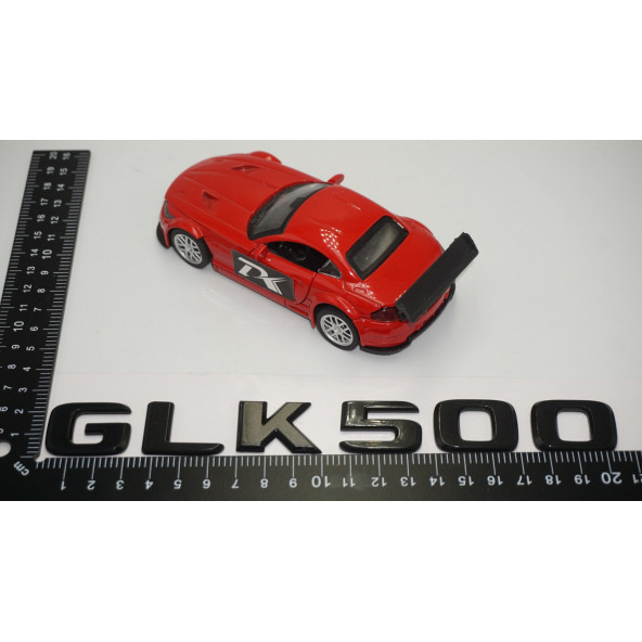 GLK 500 Bagaj Parlak Siyah ABS 3M 3D Yazı Logo - 5