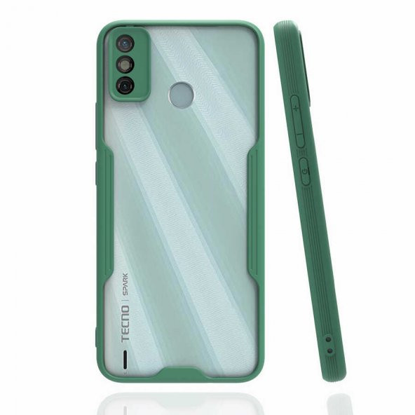 Tecno Spark 6 Go Kılıf Zore Parfe Kapak - 6