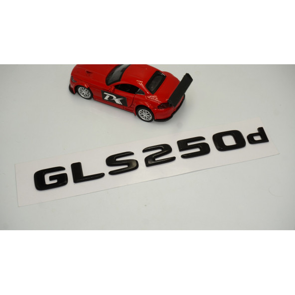 GLS 250d Bagaj Parlak Siyah ABS 3M 3D Yazı Logo - 2