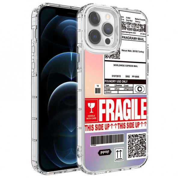 Apple iPhone 13 Pro Max Kılıf Kamera Korumalı Renkli Desenli Sert Silikon Zore Korn Kapak - 5