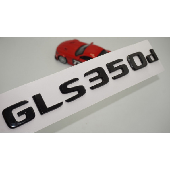 GLS 350d Bagaj Parlak Siyah ABS 3M 3D Yazı Logo ürün görseli