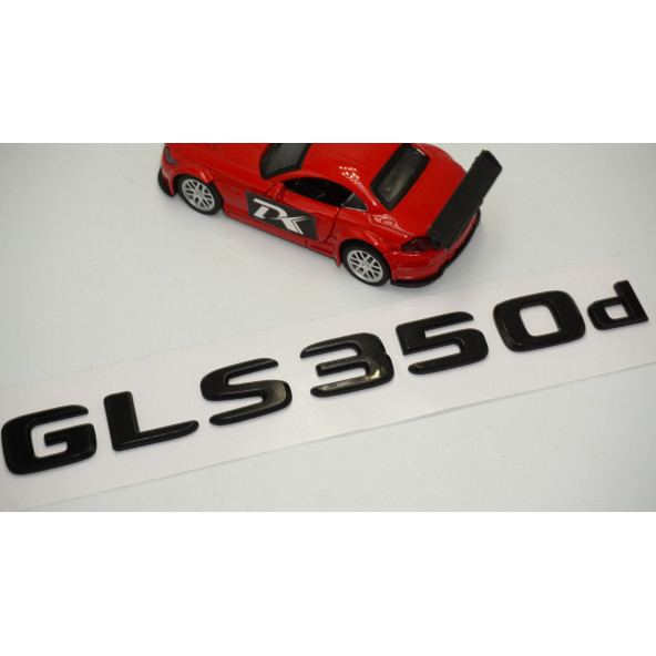 GLS 350d Bagaj Parlak Siyah ABS 3M 3D Yazı Logo - Resim 3