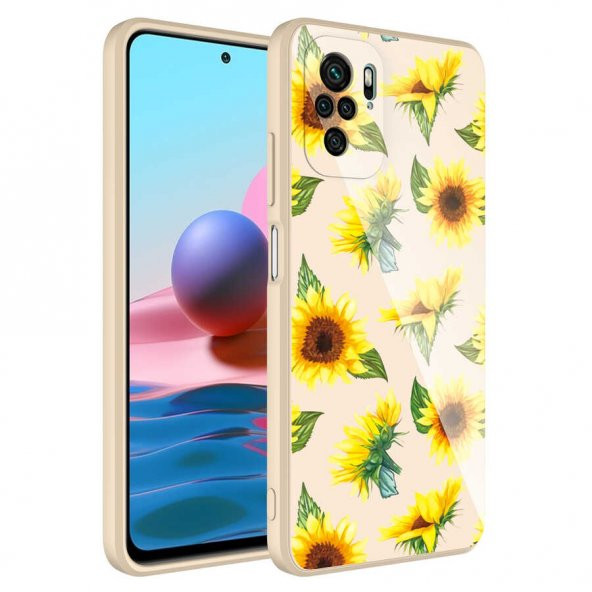 Xiaomi Poco M5S Kılıf Kamera Korumalı Desenli Sert Silikon Zore Epoksi Kapak - 3