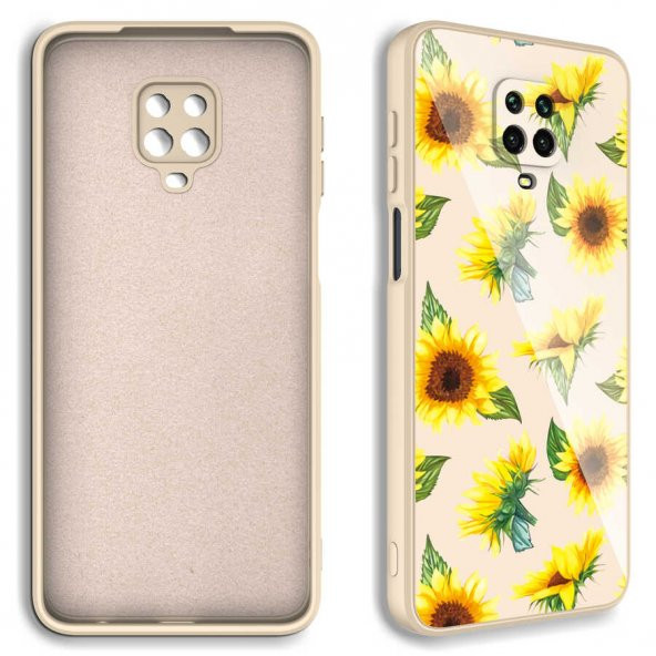 Xiaomi Redmi Note 9S Kılıf Kamera Korumalı Desenli Sert Silikon Zore Epoksi Kapak - 2