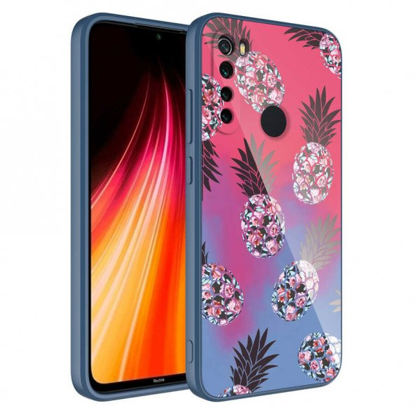 Xiaomi Redmi Note 8 Kılıf Kamera Korumalı Desenli Sert Silikon Zore Epoksi Kapak - 8